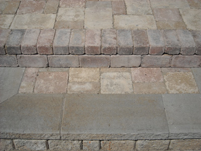 Troy Michigan Paver Walkway and Stepes